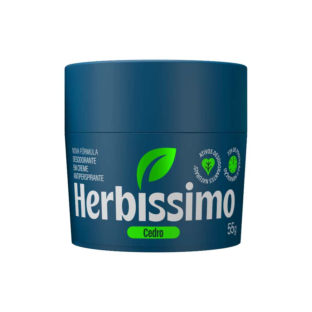 Herbíssimo | Desodorante Creme Antitranspirante Neutro Herbíssimo 55G