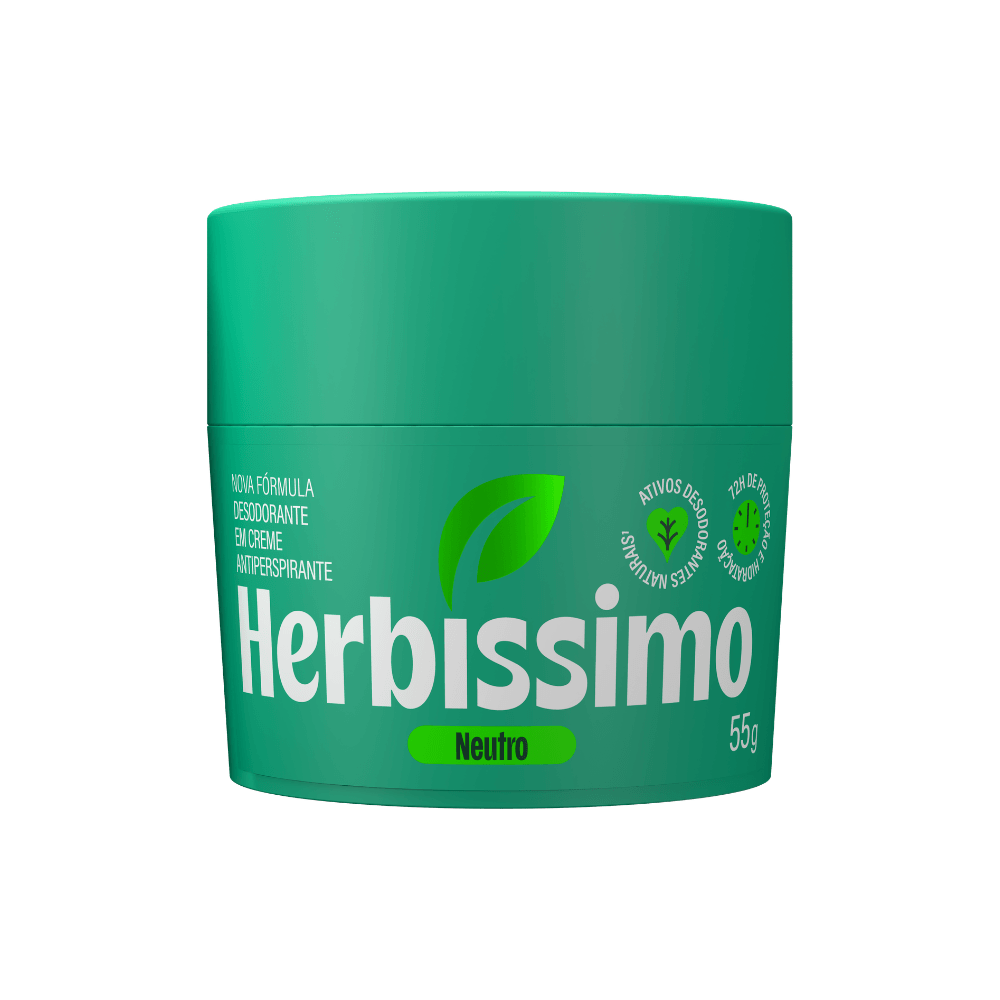 Herbíssimo | Desodorante Creme Antitranspirante Sensitive