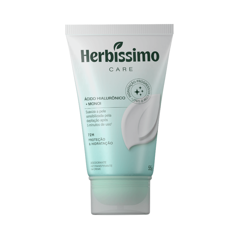 Herbíssimo | Creme Desodorante Antitranspirante Herbíssimo Care